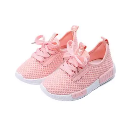 

Wholesale Spring Autumn Kids Shoes 2019 Fashion Mesh Casual Children Sneakers For Boy Girl Toddler Baby Breathable Sport Shoes, Customer's request