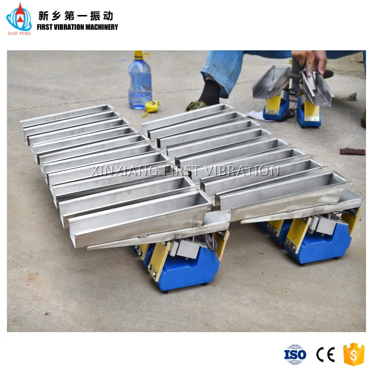 
GZV Series mini electromagnetic automatic Vibrating Feeder for sugar powder 