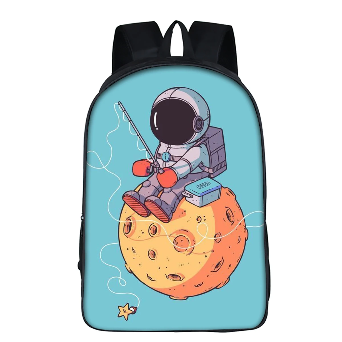 

New Cartoon Schoolbag Space Astronaut Design Backpack School Book Bags for Kids Teenager Satchel Travel Backpack
