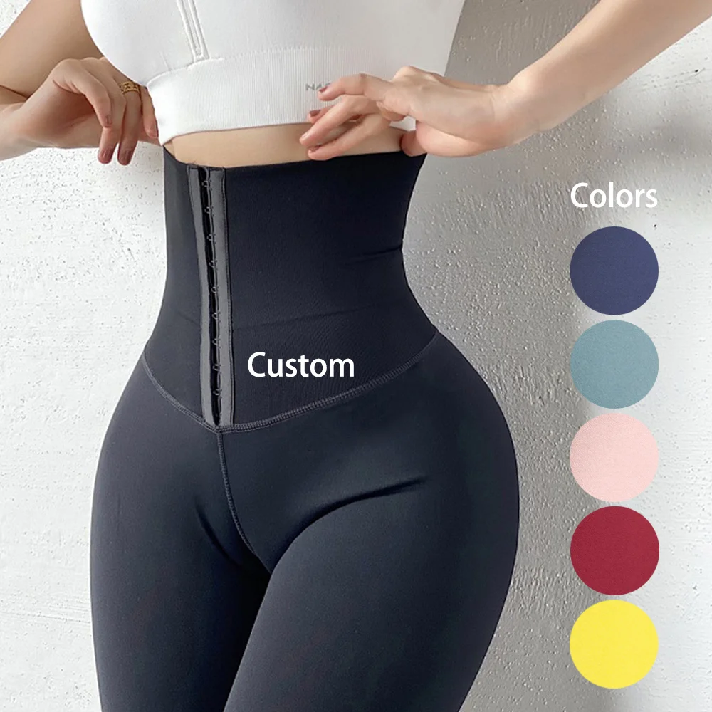 

NANBIN 5 Colors Yoga Shapewear Pants Leggings Slim Waist Trainer Body Leg Shaper, Mutiply colors