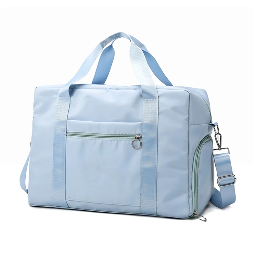 

Wholesale Custom Waterproof travel inter layer large capacity flight duffel luggage travel bag, Customized
