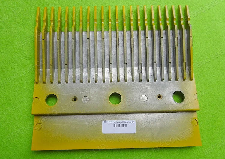黄色dee1718892自动扶梯梳板c4 - buy 电梯梳齿板,dee1718892,扶梯