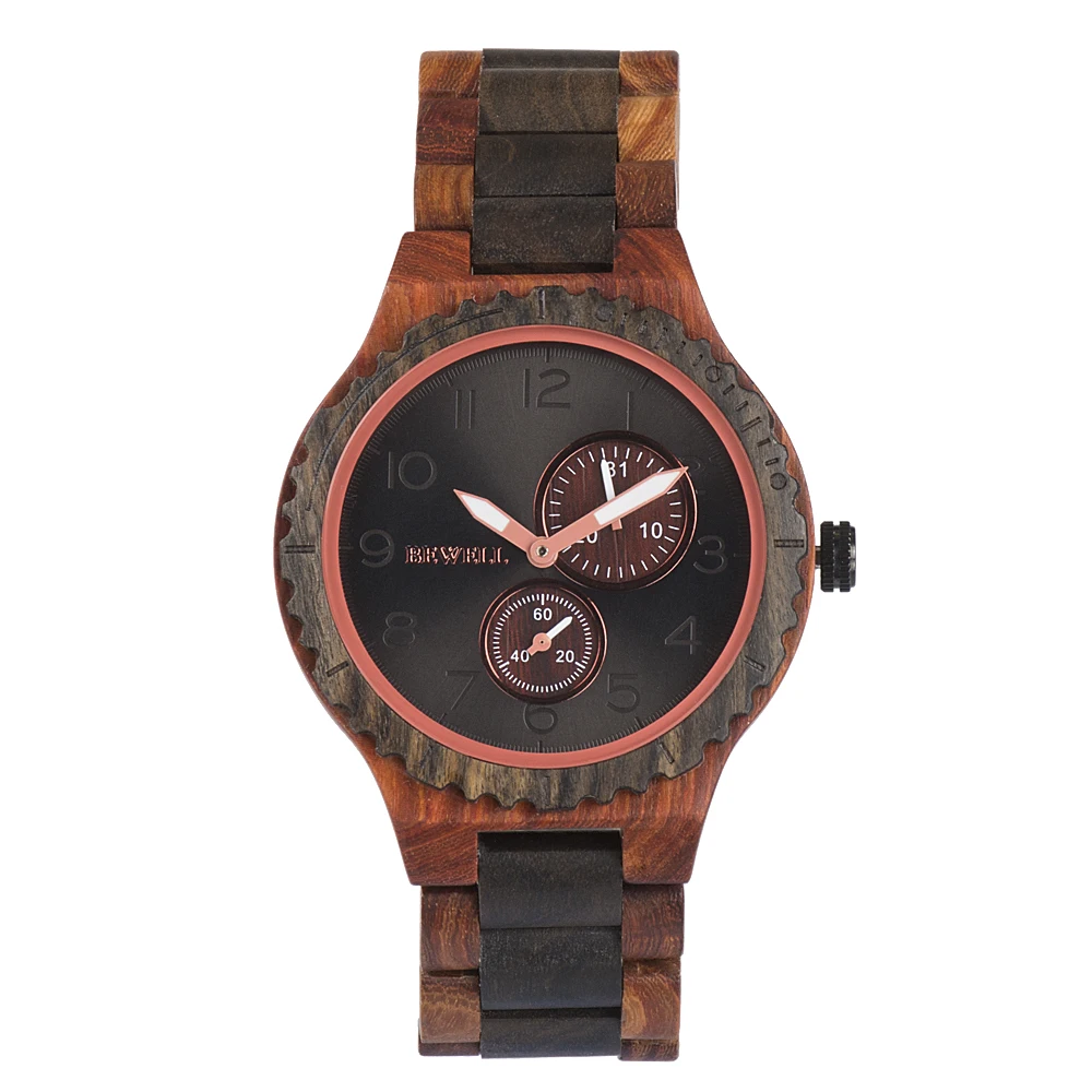 

New Design Waterproof Wrist Watches for Gift Dropshipping Timepieces Minimalist Wooden Watch Men Designer Watch