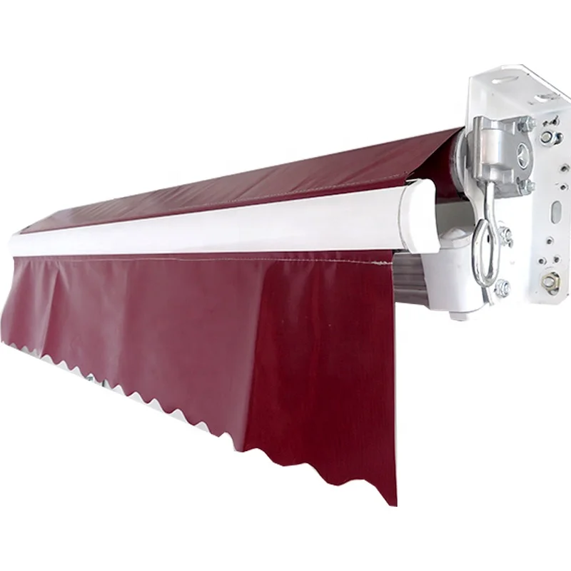 

Aluminum front retractable pergola window awnings, Optional