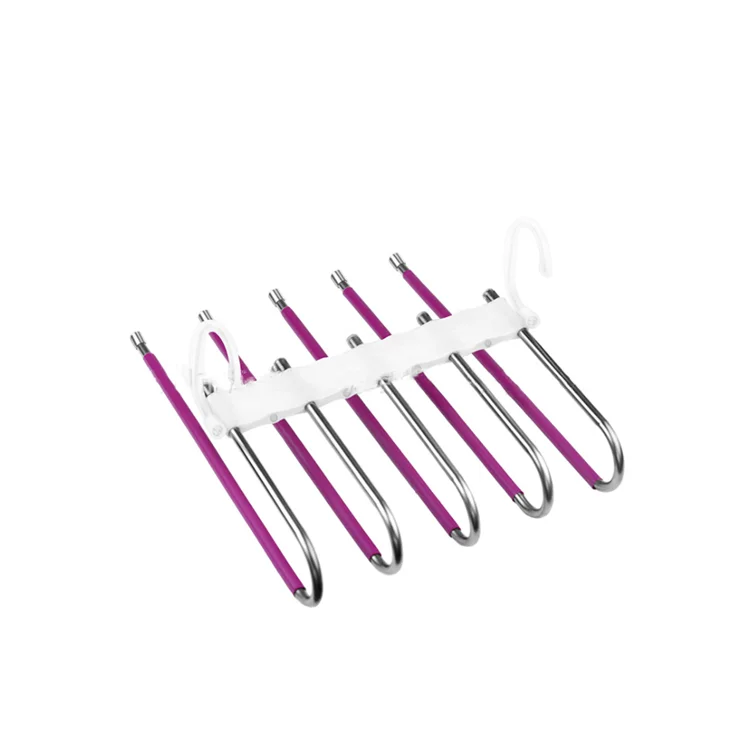 

Amazon hot sale nice price high quality nice price multifunction plastic pants hanger for pants hanger