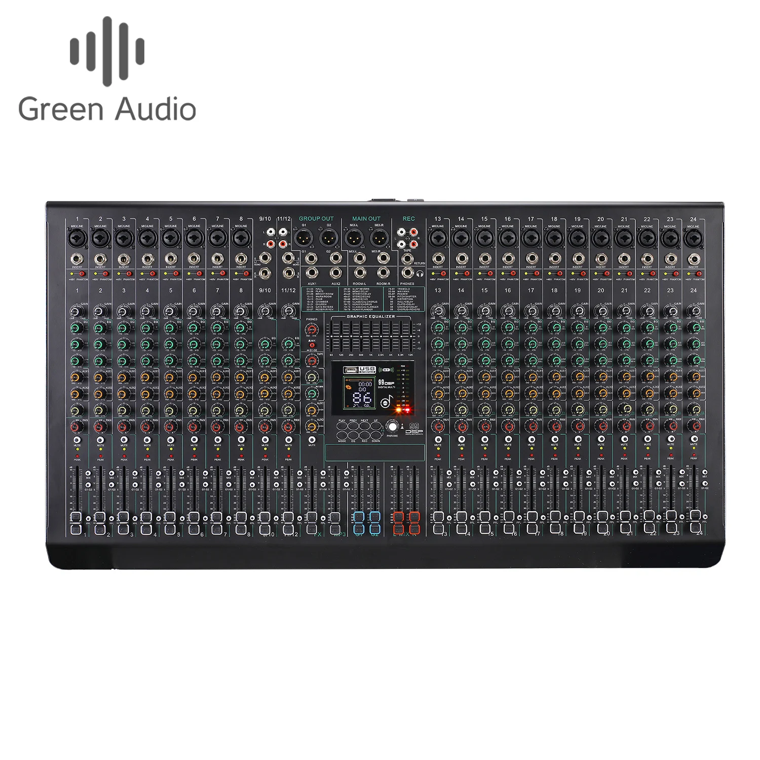 

GAX-FC24 Factory wholesale professional mixing console for recording