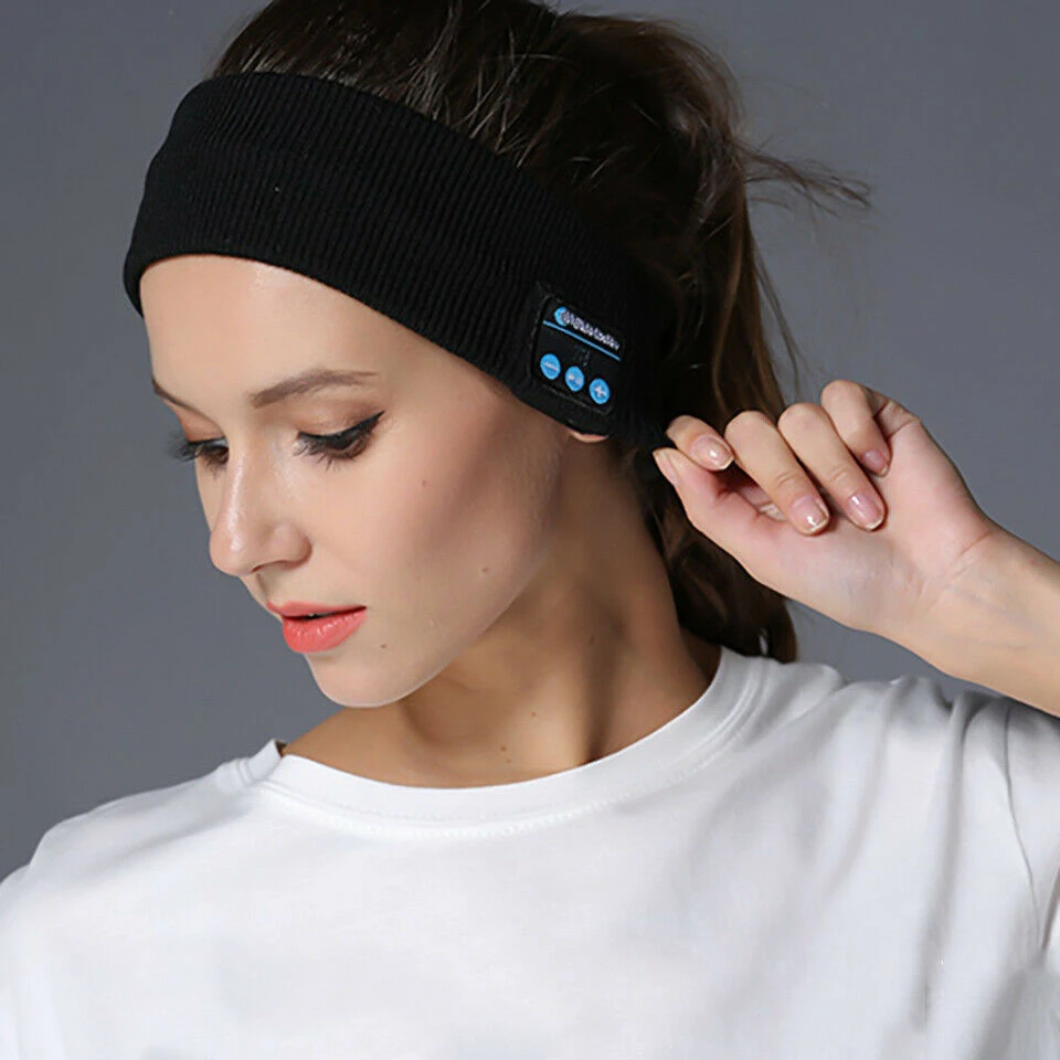 

Hot Selling Sleep BT V5.0 Wireless Earphone sport Headband with Headset Sports HD Stereo Headphone