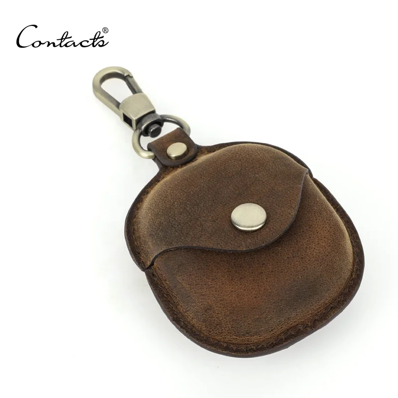 

Contact's drop ship wholesale vintage style luxury leather protective cover earphone case for Samsung Galaxy buds live, Red/coffee/blue/brown/customized