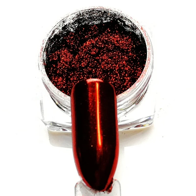 

Charms Mirror Effect Pigment Nail 24 Colors Beauty Salon Online Retailer Social Media Seller Chrome Nail Powder