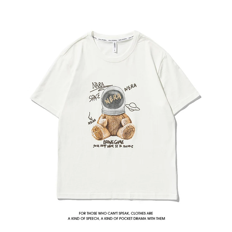 

2021 Summer Graphic T-shirts Custom Men's Casual Fashion Printing Blouses T Shirt
