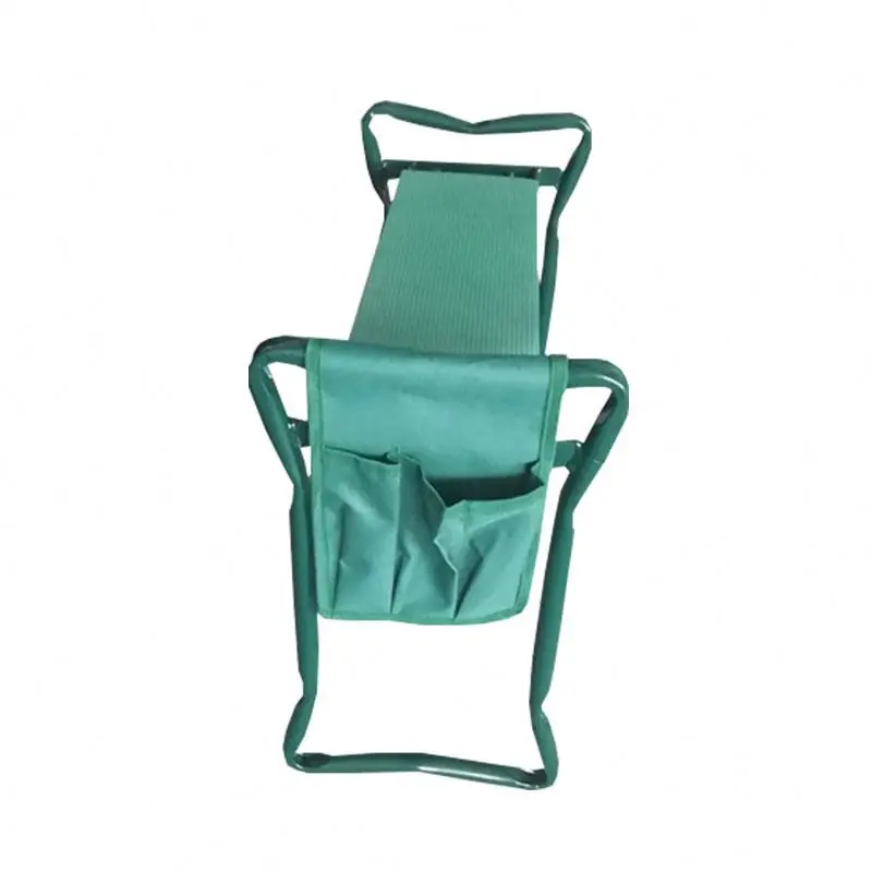 

garden foldable bench ,NAYxa garden stool with bag, Green