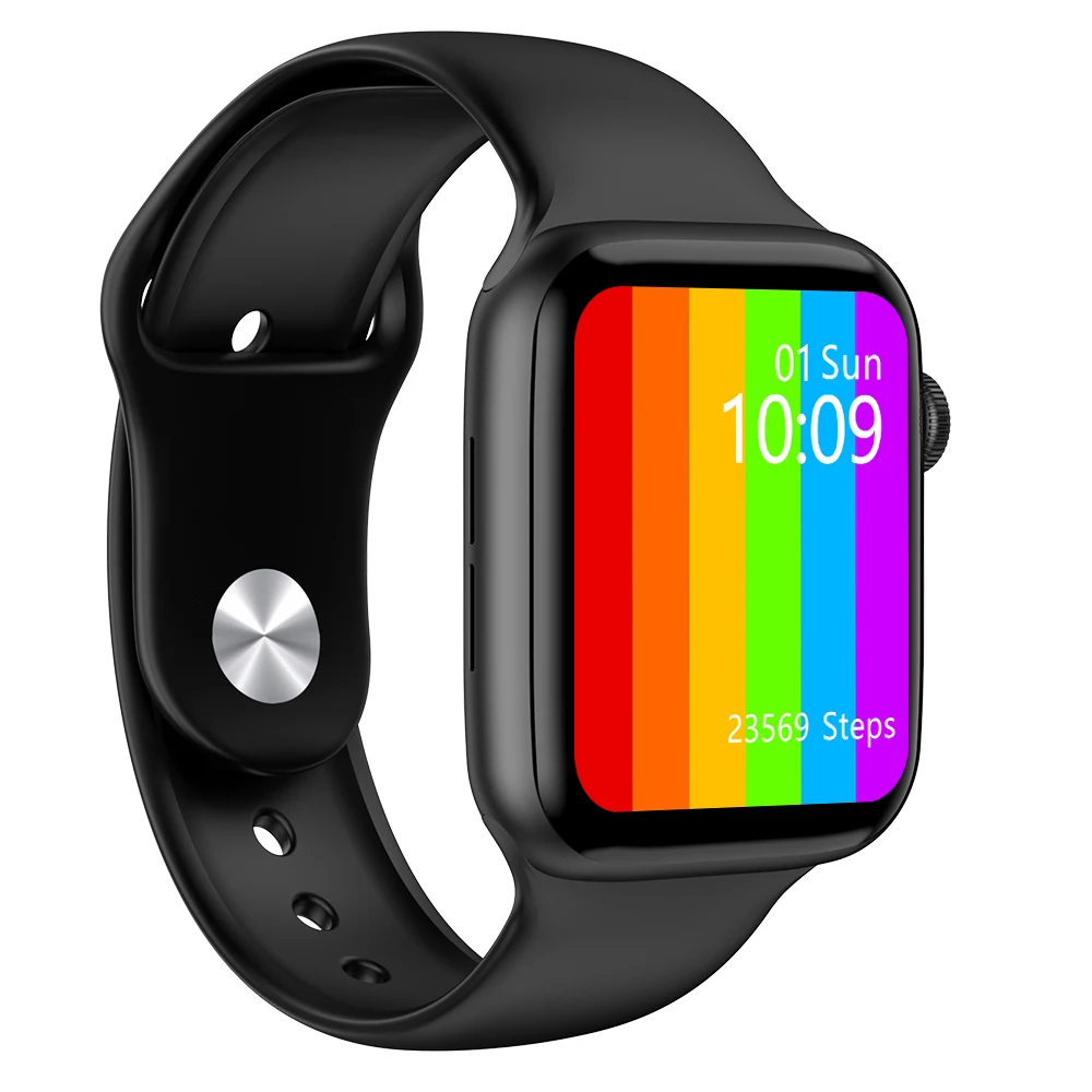 

Pink W506 wireless charge Blue6tooth Series 6 IWO W26 upgrade smart watch blood pressure pk W46 w56 smart watch for IOS android