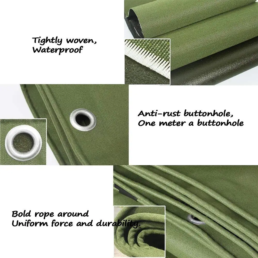 fireproof heavy duty outdoor waterproof canvas fabric for tarpaulin