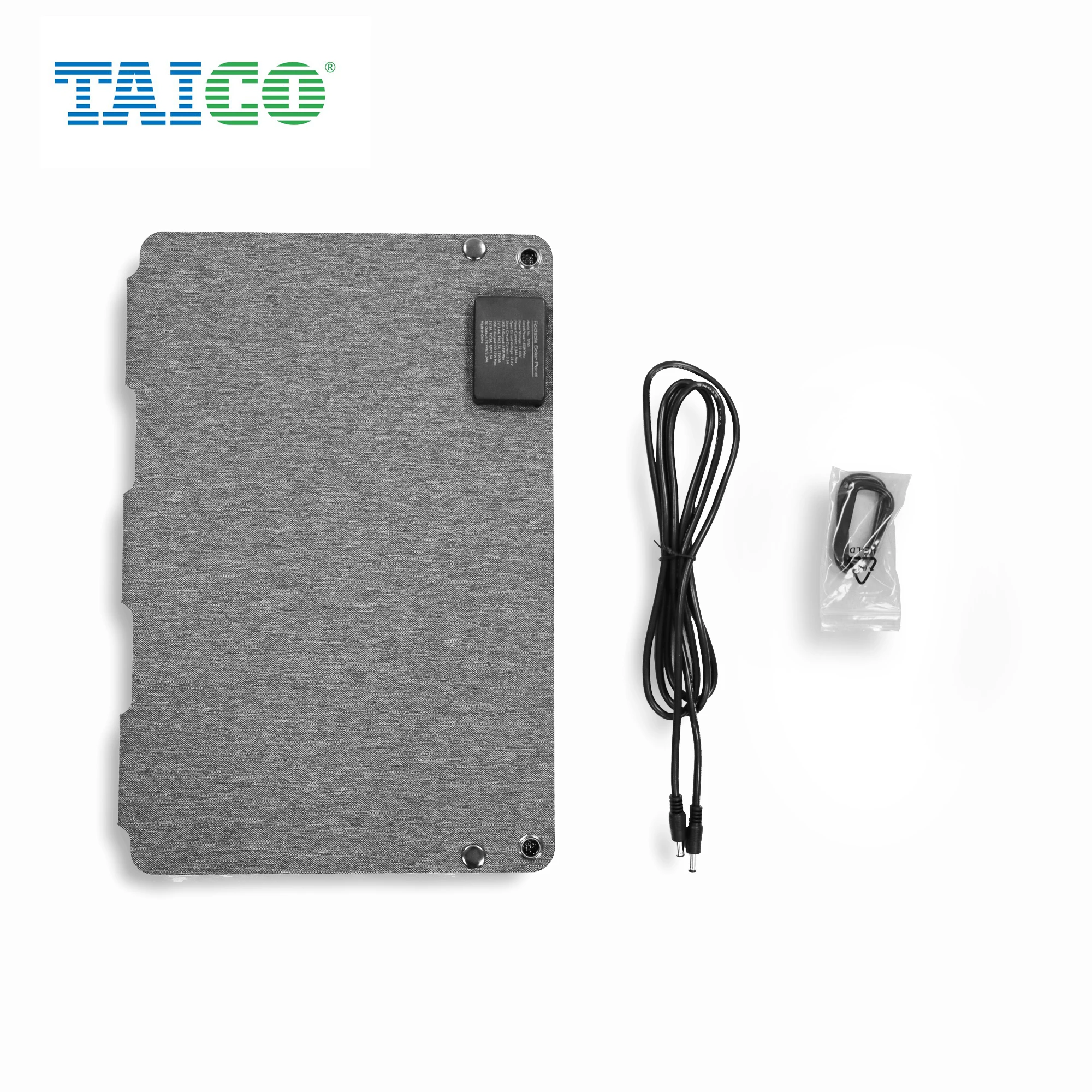 

TAICO Outdoor Portable Solar Panel 20W 30W 40W 50W Folding Solar Panel for Phone Battery Outdoor Foldable Solar Panels
