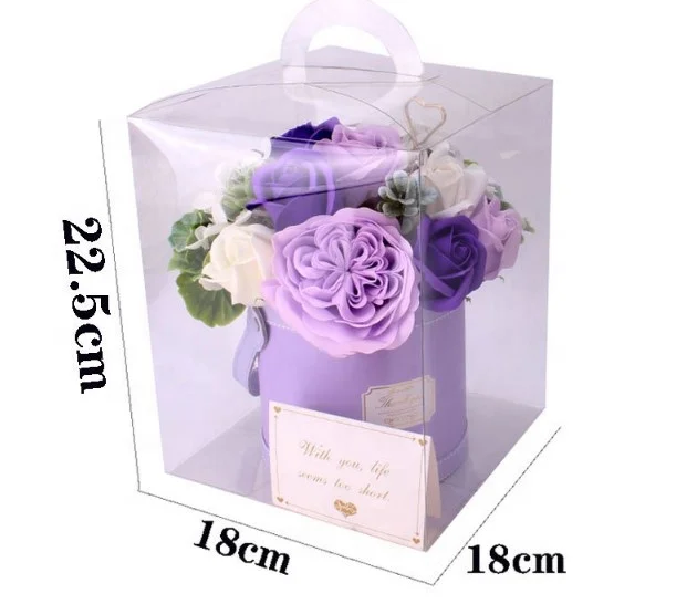 

AYOYO OEM rose mother's day gifts Barreled rose soap flower ornaments gift box for mothers day 2023