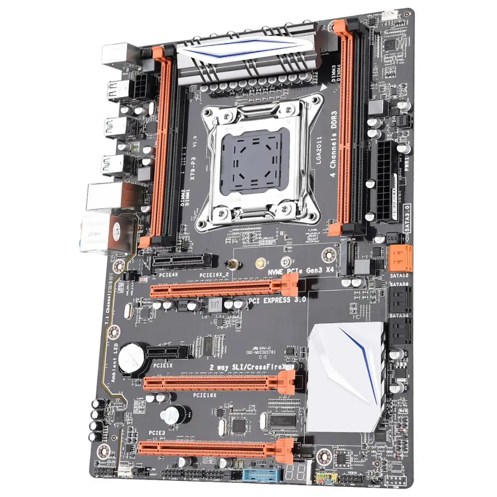 

Hot product Cheap Laptop Motherboards with DDR3 16GB USB and SATA 3.0 computer motherboard X79P3.0