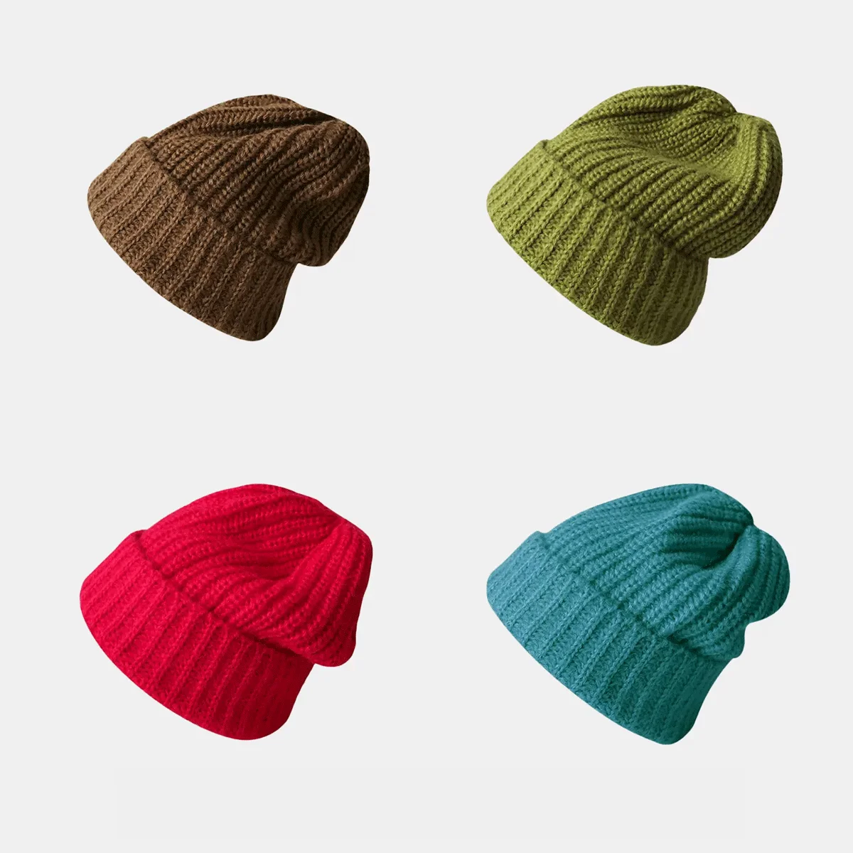 

New Oem Acrylic Fashion Design Men Women Warm Blend Slouchy Cuff Woven Label Ski Beanie Cap Skull Knit Winter Hat