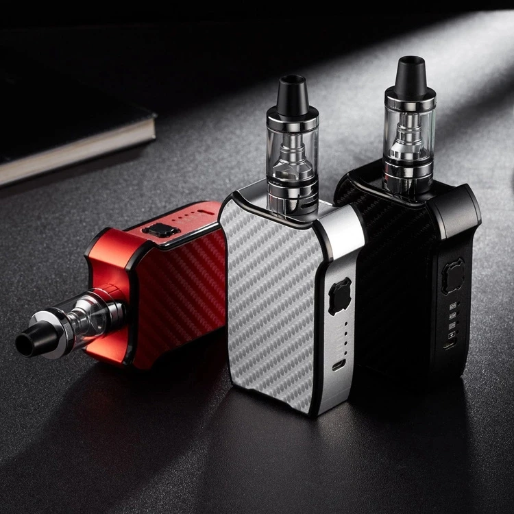 

hot sale products mini vape 2200mah e cigarette 80w box mod black silver red vape mods
