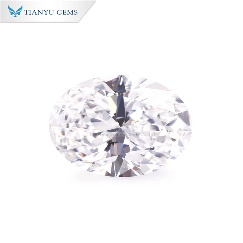 

Tianyu gems stock cvd diamond 2.18ct Fsi1 oval cut lab diamond LG502143015