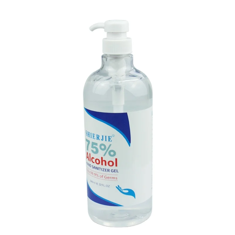 

75% alcohol no-rinse disinfectant reliance hand sanitizer gel packs personalized