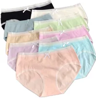 

Comfortable breathable ladies underwear knickers panties cute cotton stock panty women