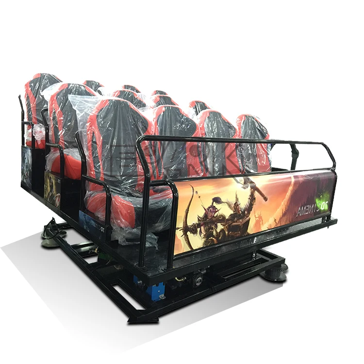

Attractive 6 Seats Home Theater Mobile Cinema Earn Money Vr Simulator Gaming Machine 4d 5d 7d