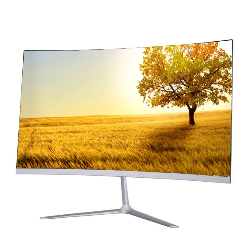 factory direct curved screen led computer monitor desktop IPS FHD 24" inch pc monitor
