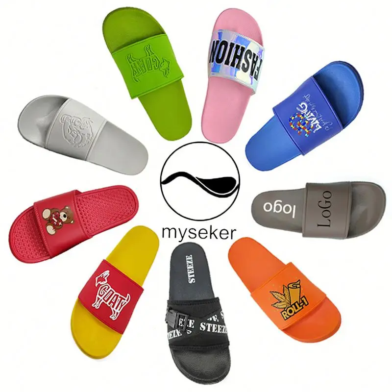 

Trendy Slides Popular Slippers Chinelo Tipo Pantufa Thick House Moroccan Terlik Pvc Kaucuk Flower 10 Number Slipper