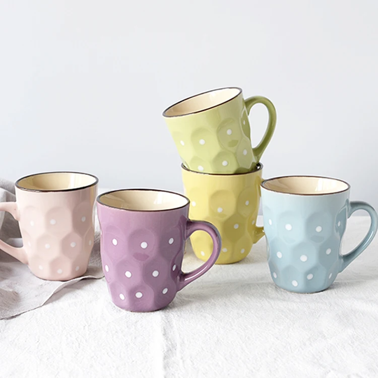 

Hot sale fashion porcelain ceramics mugs for wholesale multicolour coffee mug, Custom color
