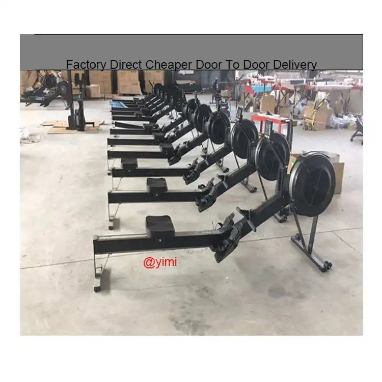 High Intensity MP5 Fitness Equipment Club Rowing Machine Air Rower With Spare Parts