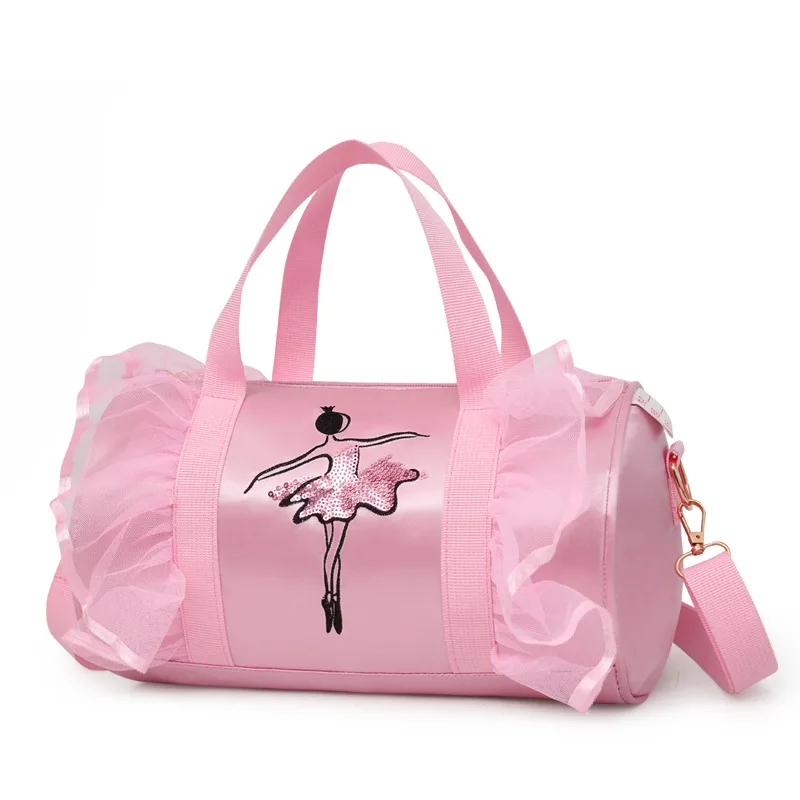 

Pink New Design Cute Ballet Dance Bag Tutu Dress Bag with Necklace Girls