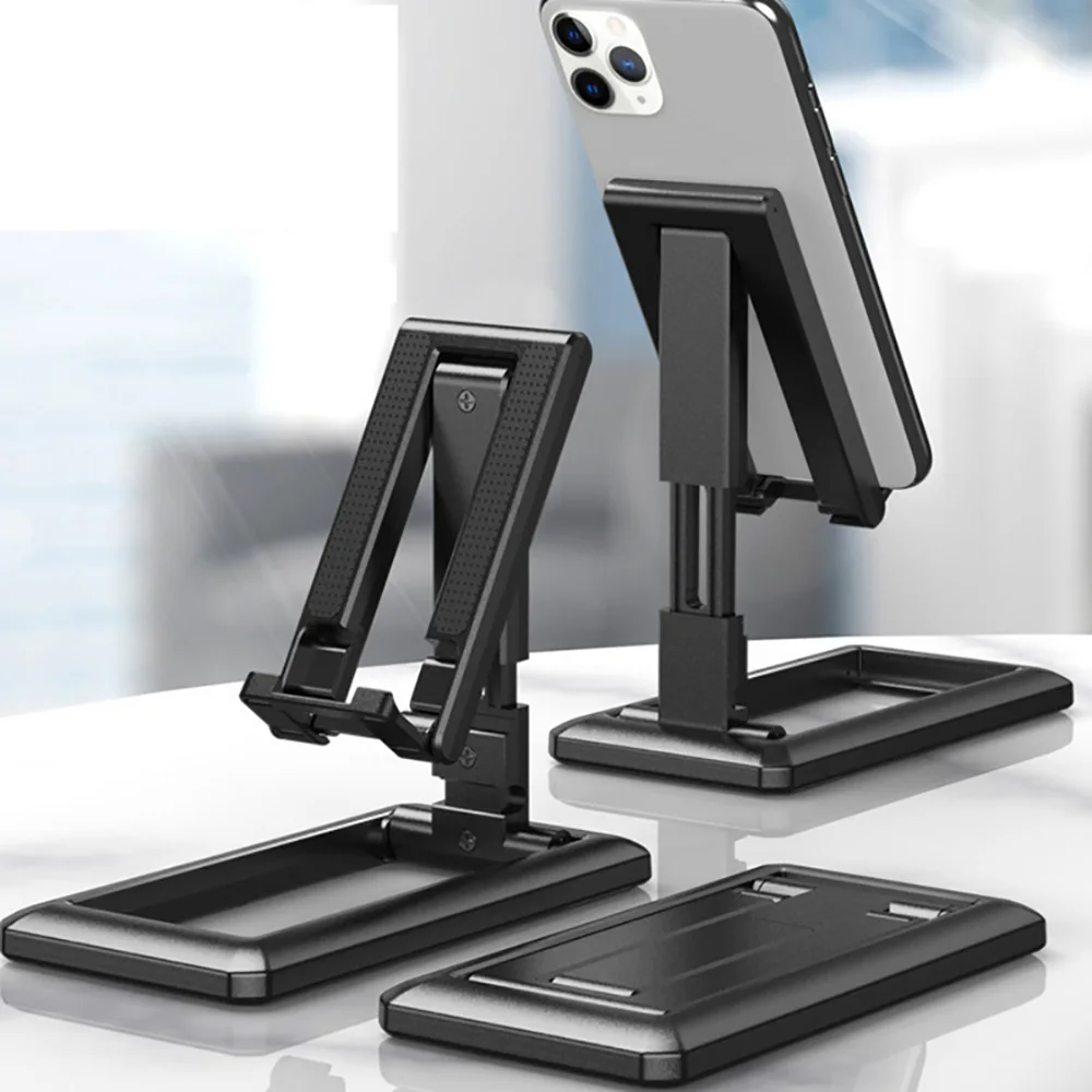 

New Adjustable Desktop Tablet Holder Foldable Support Stand Universal Cellphone Bracket Desk Holder Stand For Iphone