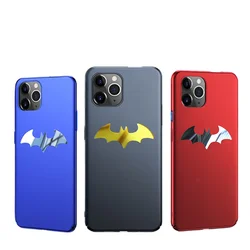 Ultra-thin Metal bat Matte PC Phone Case For iPhone 13 12 Pro Max SE XSmax XR XS X 8 7 6 Plus Magnetic Protection Cover Coque