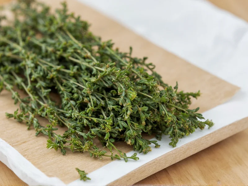 Dried Thyme for Fresh: Perfect 1:3 Conversion Ratio Guide
