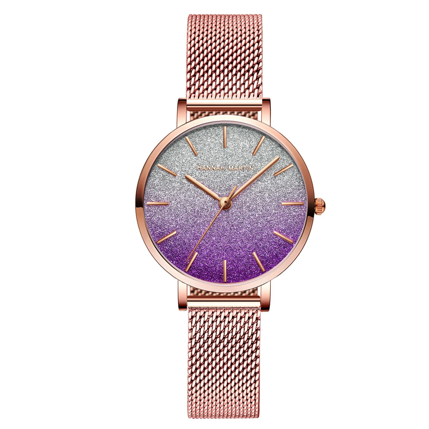 

Dropshipping Fashion Trend Color Gradient Quartz Watch Korean Women's Watch, Customized