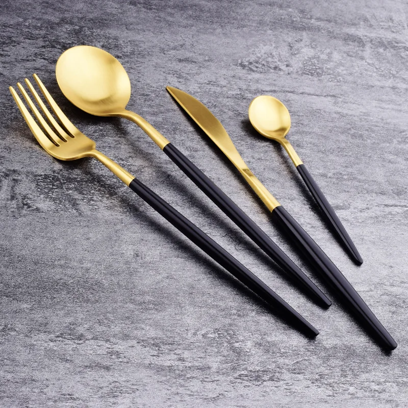 

Portable Case Dinnerware Set Travel Cutlery Set Camping Tableware Reusable Utensils Set with Spoon Fork Chopsticks Straw, As photo