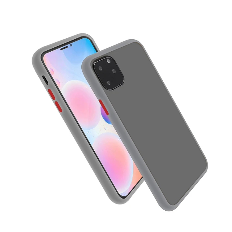 Frosted pc tpu 2 in 1 clear cell phone case for HUAWEI HONOR 9A MATE 20 LITE PRO 30 40 PRO MATE30/NOVA5IPRO