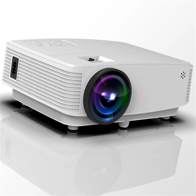 

Projector size 50 inch-200 inch Video Multimedia Equipment Wireless Data Show 70 ANSI Mini Portable Projectors