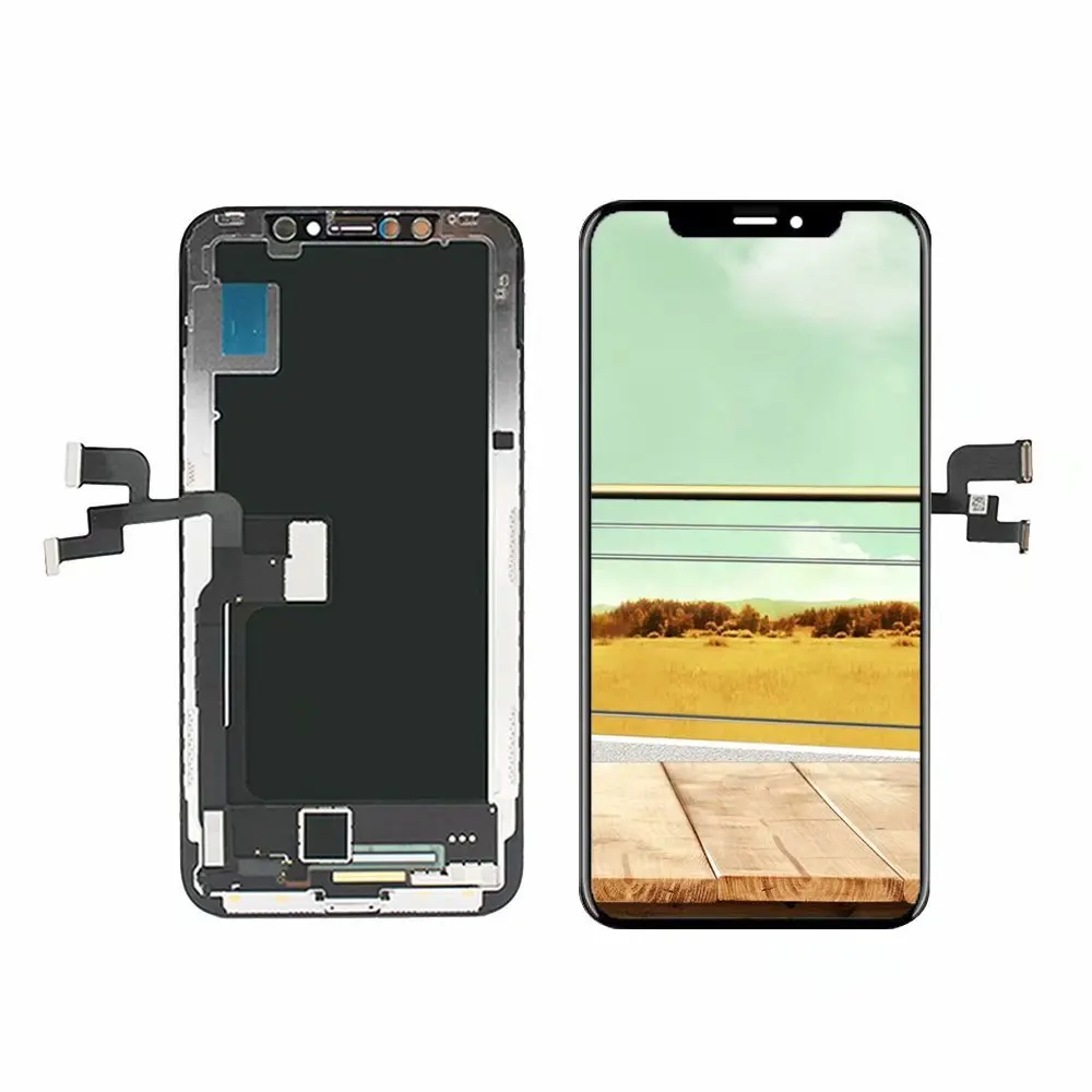 

Cheap price china mobile phone TFT LCD For iPhone X,For iPhone X lcd screen and digitizer, Black/white