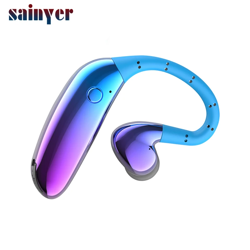 

Cheap TWS Waterproof Wireless Single Earphone Ear Hook Headset
