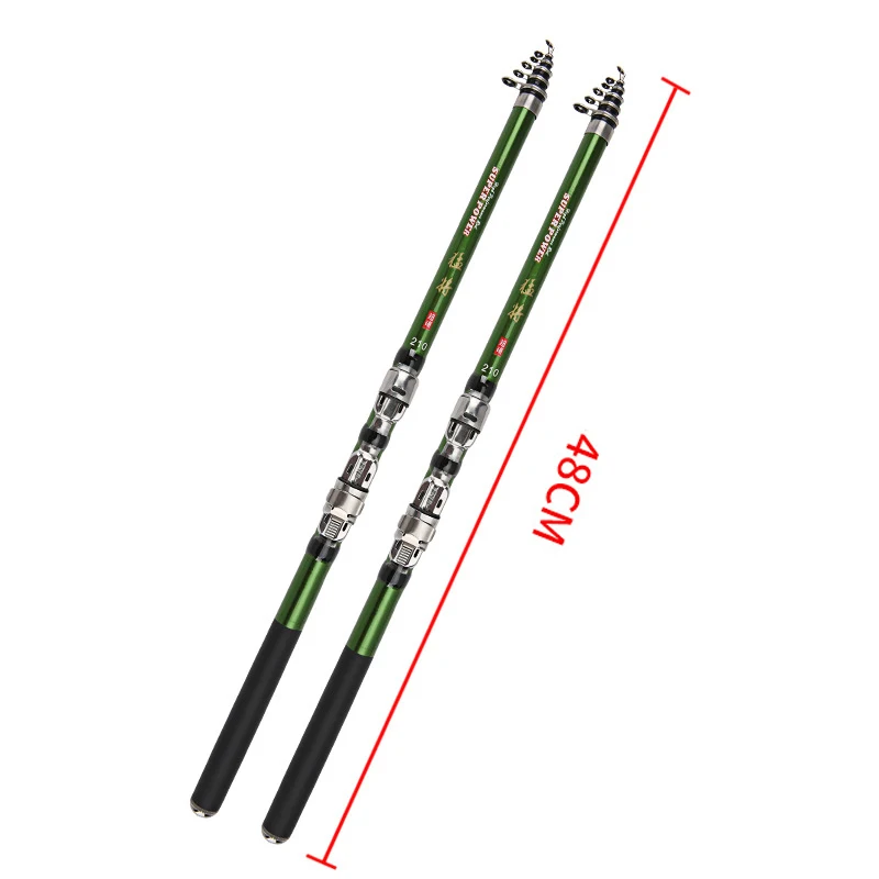 

2020 Hot Sale The Latest Design Fishing Rod Ceramics Guided Ring Portable Telescopic Lightweight Fishing Rods