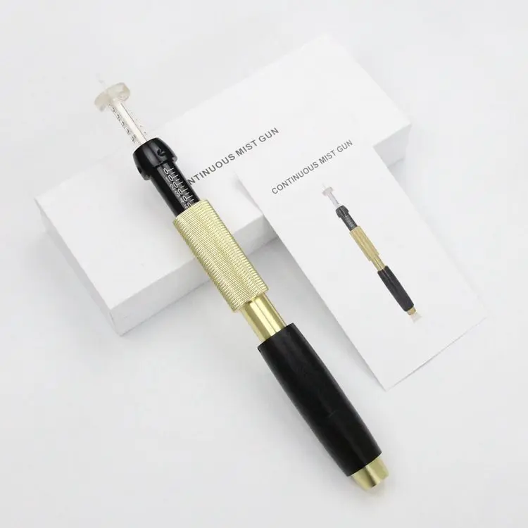 

Amazon Needle Free High Pressure Hyaluronic Acid Injectable Filler Pen 2020, Golden, customized