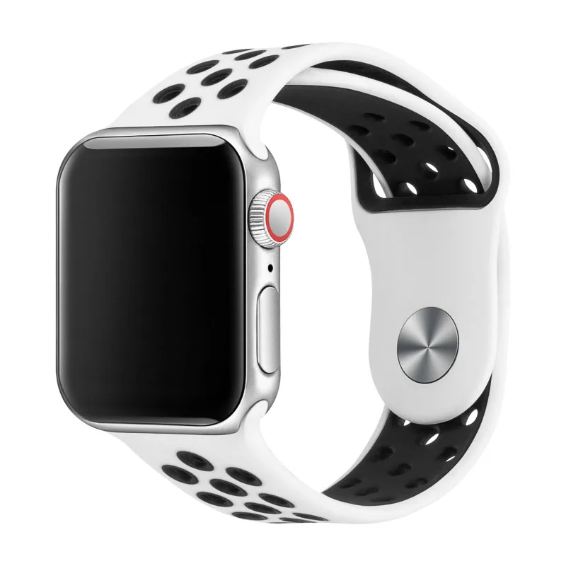 

The fine quality popular product sport silicone fitness band smart watch for apple watch, Multicolor