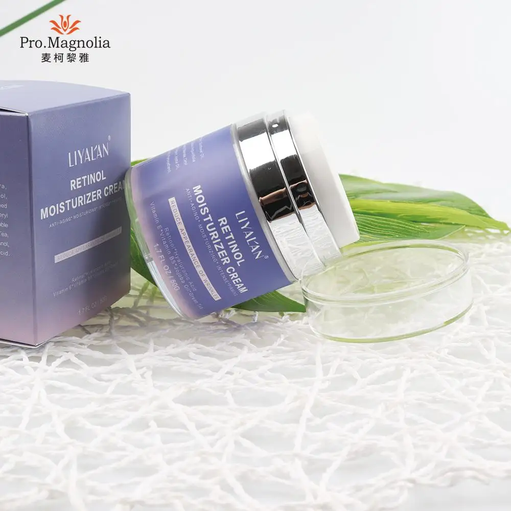 

Organic Private Label Anti Aging Skin Care OEM Retinol Face Cream, Milk white