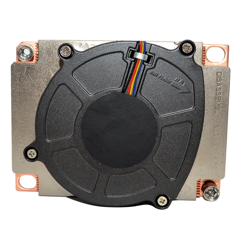 

Customizable 1u lga 3647 Cooler with blower thin large air volume, copper bottom industrial heat sink