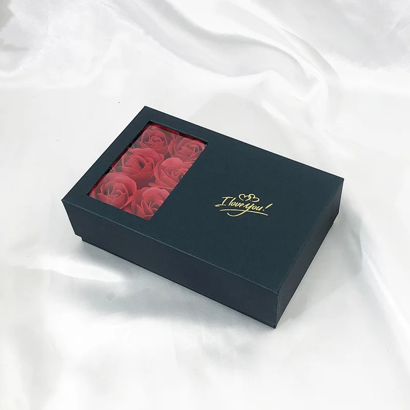 

2023 Valentines Rose Box Preserved Flower Packaging For Wedding Decor