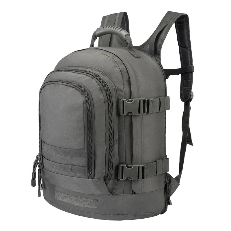 

Promotion US Local shipping 39-64 L Expandable Backpack Large Military Tactical backpack camping hiking, Gray