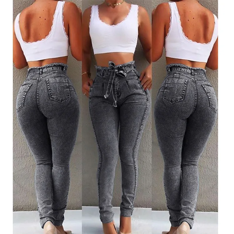 
Newest Arrivals Fashion Hot Women Lady Denim Skinny Pants High Waist Stretch Jeans Slim Pencil Jeans Women Casual Jeans S-3XL 