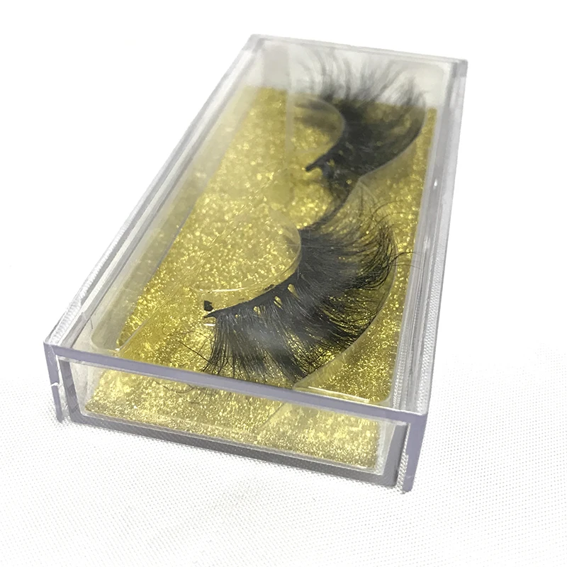 

5d mink eyelashes with regular lash box custom private 3d mink lashes