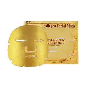 Beauty Korean Cosmetics Pure 24K Gold Collagen Crystal Facial Mask Sheet